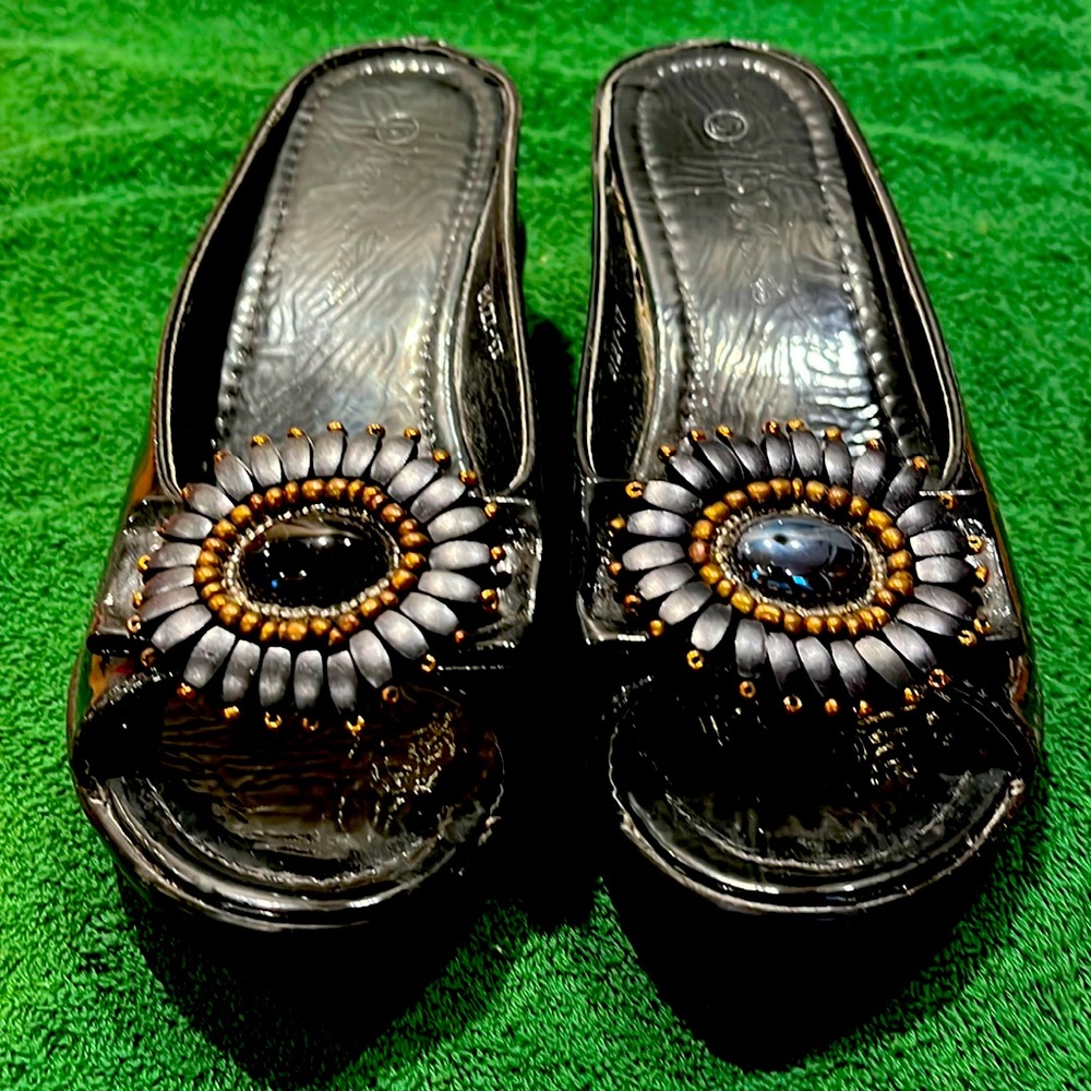 Helen’s Heart elevated sandals.